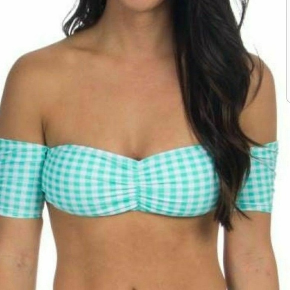 {NWT} Lauren James gingham bralette - Picture 4 of 4